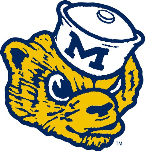 Michigan Wolverines Logo - Throwback Logo - NCAA Division I (i-m) (NCAA ...