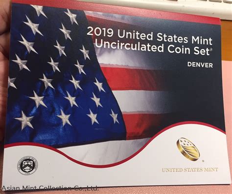 2019 - United States Mint Uncirculated Coin Set Denver Mint - Coins