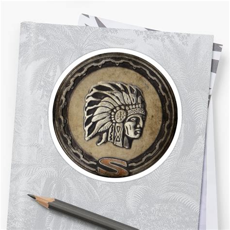 "Jeep Cherokee Chief Emblem" Sticker by squarebubble | Redbubble