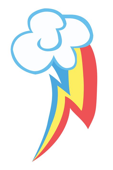 Rainbow Dash Cutie Mark Vector by MummifiedThunderbird on DeviantArt