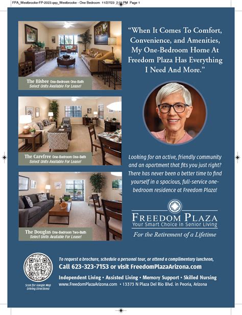 Freedom Plaza – Westbrook Village Living Magazine