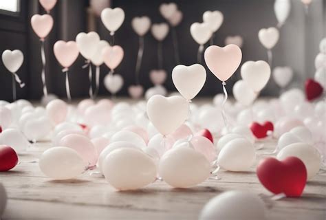 Premium Photo | White balloons background