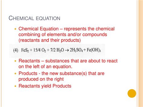 PPT - Chemistry Unit: Chemical Reactions PowerPoint Presentation, free download - ID:6835626