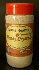 Honey Crystals - Tea - Substitute for Sugar get the Honey Benefits - Organic Sweetener, dry free ...