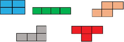 Different shapes of the tetrominoes [Color figure can be viewed at... | Download Scientific Diagram