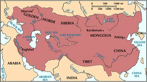 Mongol Empire - Colonialism in India and China