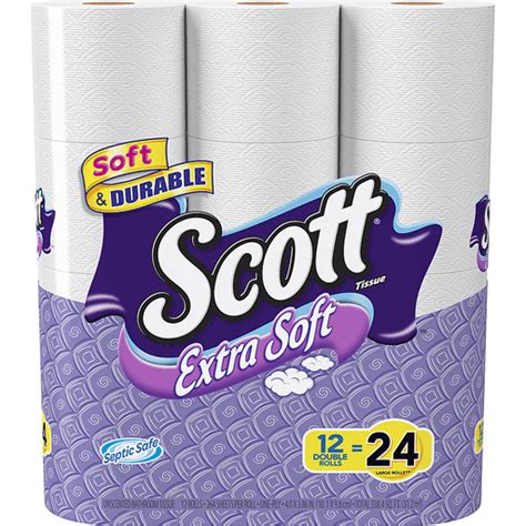 Scott® Tissue Extra Soft Unscented Bathroom Tissue 12 ct Pack | Bath Tissue | Sun Fresh