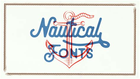 45+ Best Nautical Fonts (FREE / Premium) 2024 | Hyperpix