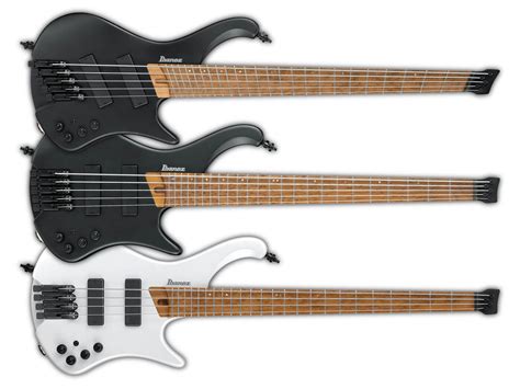 Ibanez unveils a new range of headless bass guitars