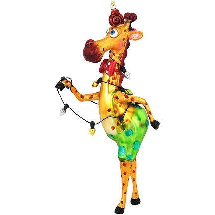 Giraffe Christmas Tree Ornaments