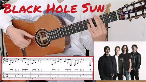 BLACK HOLE SUN / Fingerstyle Classical Guitar Cover - YouTube