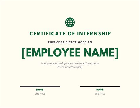 Certificate of Internship | Certificate of completion template, Certificate templates, Resume ...