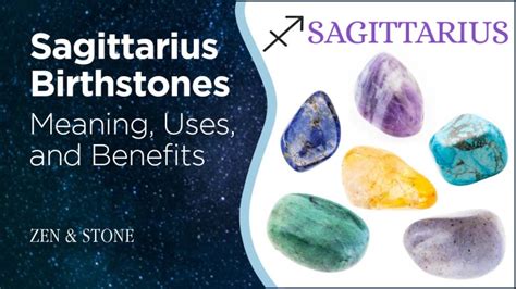 Sagittarius Birthstone: Meaning, Uses, and Benefits