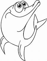 Dolphin Template  Animal Templates sketch template