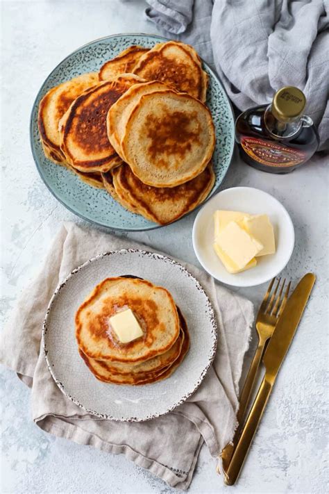 Spelt Flour Pancakes - Hey Nutrition Lady