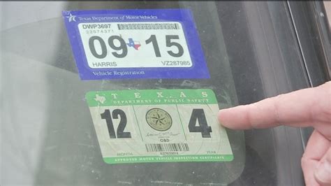 How to get new Texas car registration, inspection sticker - ABC13 Houston