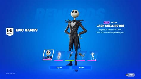 JACK SKELLINGTON SKIN RELEASE DATE IN FORTNITE ITEM SHOP! - YouTube