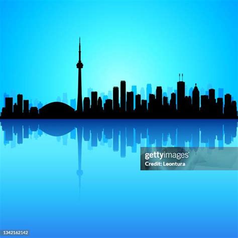 1,798 Toronto Skyline Silhouette Stock Photos, High-Res Pictures, and ...