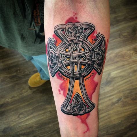 85+ Celtic Cross Tattoo Designs&Meanings - Characteristic Symbol (2019)