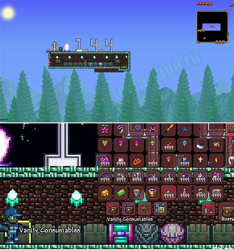 Download Map with all things Terraria 1.4.4