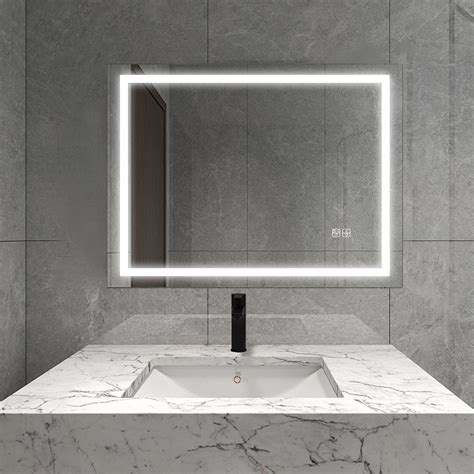 Modern Lighted Bathroom Mirrors – Rispa