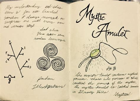 Gravity Falls Journal 2 Replica - Mystic Amulet by leoflynn on DeviantArt