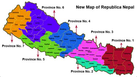 New Map of Nepal with 7 Province | Nepals Buzz Pages