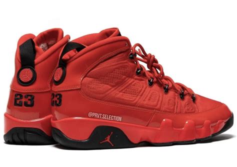 Air Jordan 9 Chile Red CT8019-600 Release Date - Sneaker Bar Detroit