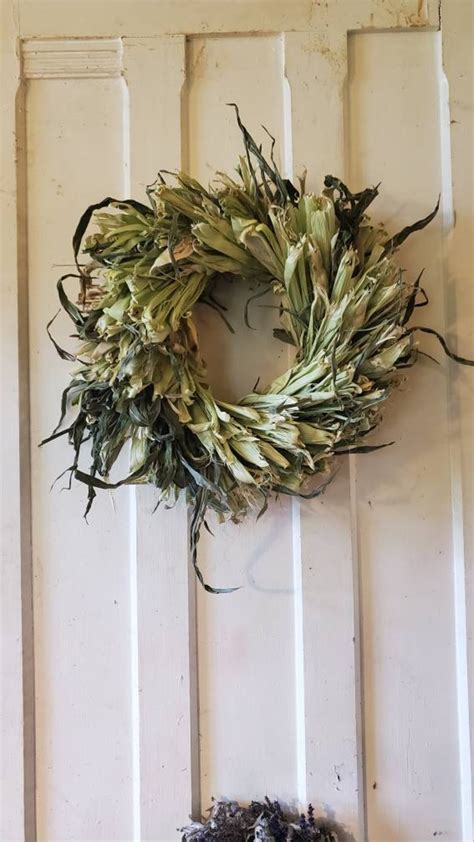 Dried Corn Husk WREATH 16 Inch Size - Etsy