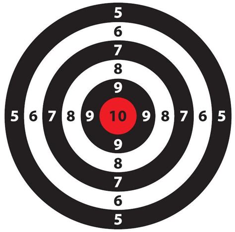 Free Paper Shooting Targets | Paper shooting targets, Shooting targets, Pistol targets