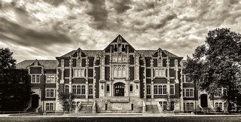 The Fine Arts Building - Ball State University Photograph by Mountain ...