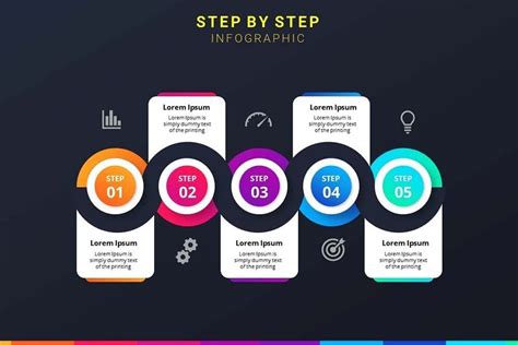 How To Design A Creative 5 Steps Infographic On Powerpoint - Slide Design