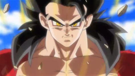 Dragonball Heroes - Super Saiyan 4 Gohan Transformation! - YouTube