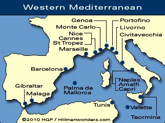 Mediterranean cruise itinerary tips - by authority Howard Hillman