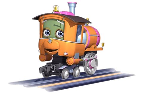 Chuggington Character Piper the Steam Engine transparent PNG - StickPNG