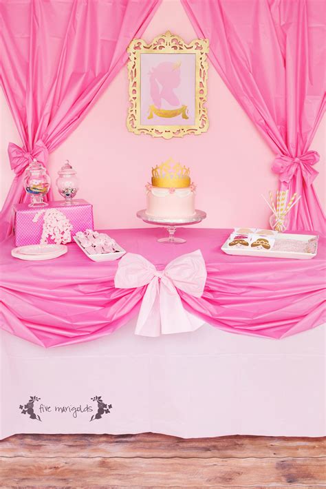 Complete Pink Princess Party for Less than $20 - Five Marigolds