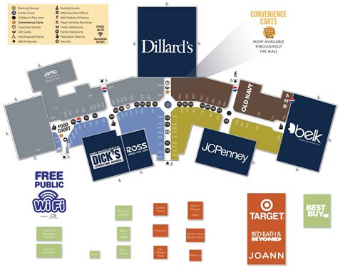 Governor'S Square Mall Map - United States Map States District