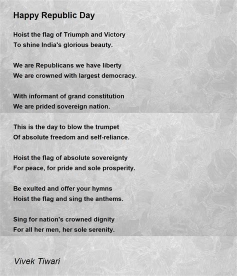 Best Poem On Republic Day Ideas Poem On Republic Day Republic Day | My ...