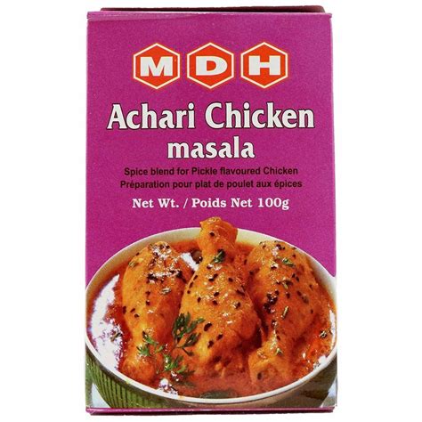 MDH Achari Chicken Masala 100g - Asian Dukan