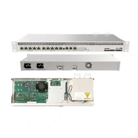 Mikrotik RB1100AHX4 (Dude Edition With Sata Port) Rackmount 13X Gigabit Ethernet Router Price in ...