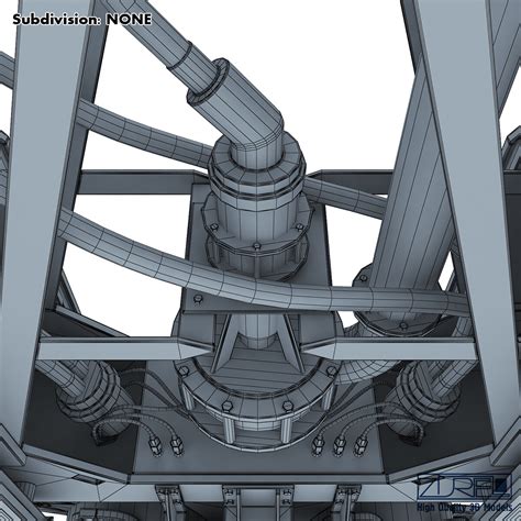 ArtStation - Drilling Rig | Resources