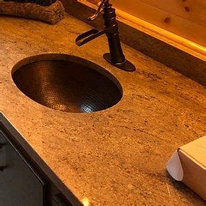 33" Hand Hammered Two Well Copper Farmhouse Sink 50/50 Split | Copper ...