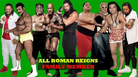 Top 15 Best ROMAN REINGS FAMILY WRESTLERS - WWE Anoa'i Family - YouTube