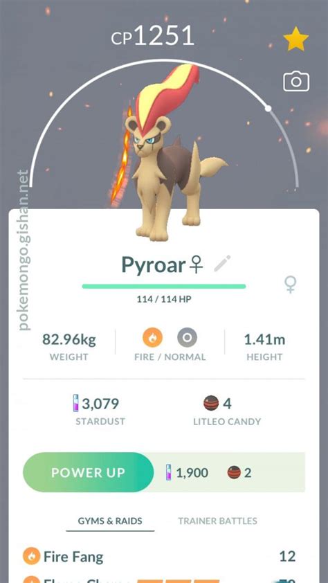 Pyroar - Pokemon Go