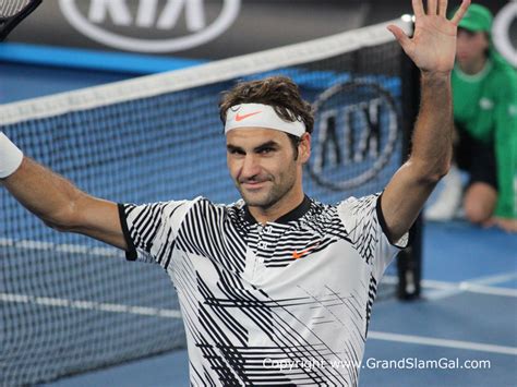 Australian Open 2017: Photos of Federer in Round 1