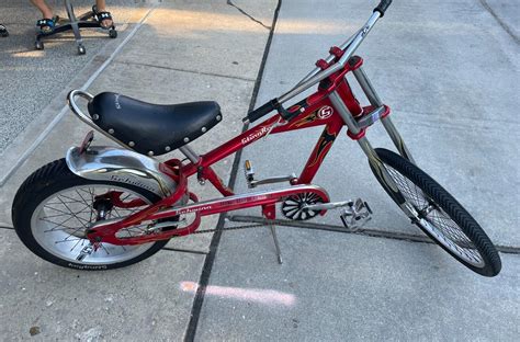 Schwinn Stingray OCC Orange County Chopper Bicycle (Red) (Vintage) | eBay