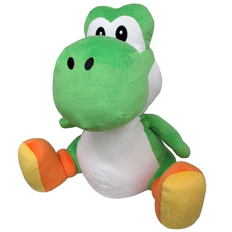 Little Buddy 1602 Super Mario All Star Collection Large Yoshi Plush - Walmart.com