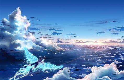 HD wallpaper: white clouds, One Piece, Portgas D. Ace, anime, cold temperature | Wallpaper Flare