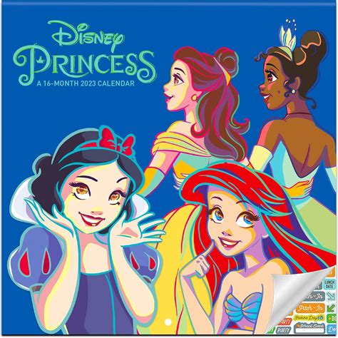 Amazon.com: Disney Princess Calendar 2023 - Deluxe 2023 Disney ...