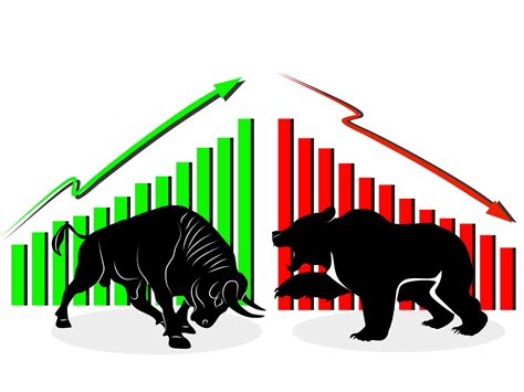 toro y oso símbolos de valores mercado tendencias el creciente y que ...